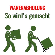 Piktogramm zur Warenabholung