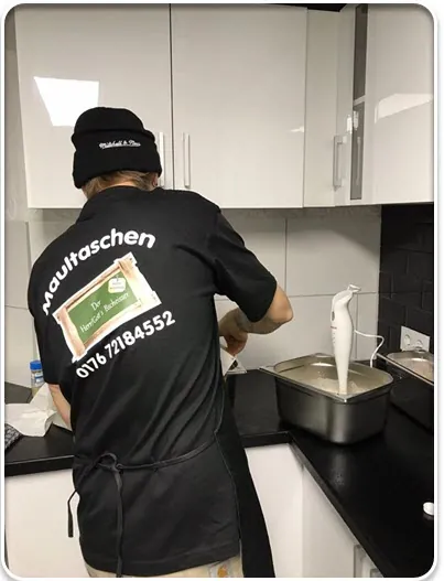 Blick in die Produktionsküche der Manufaktur