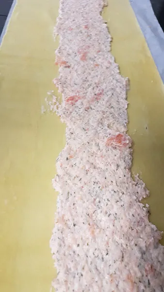 Muttchen’s Lachstäschchen, zweite Ansicht